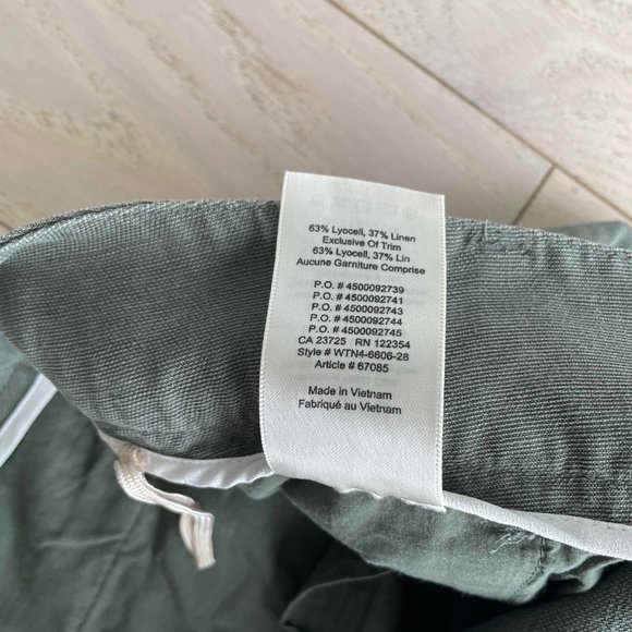 Wilfred JALLADE PANT LINEN - Sagesse Size 4 - Picture 4 of 6